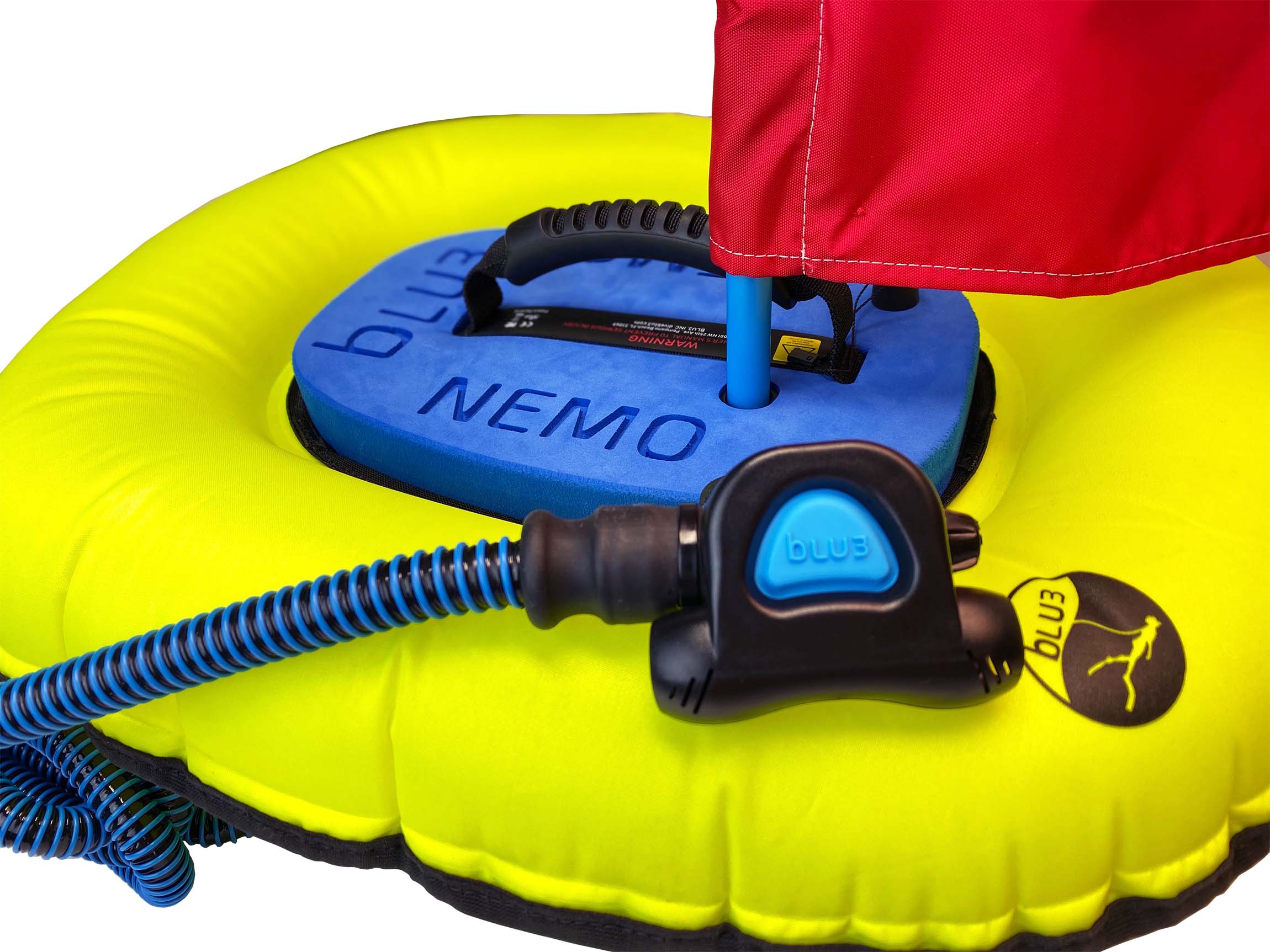 Nemo Blu3 Tauchkompressor mit Boot
