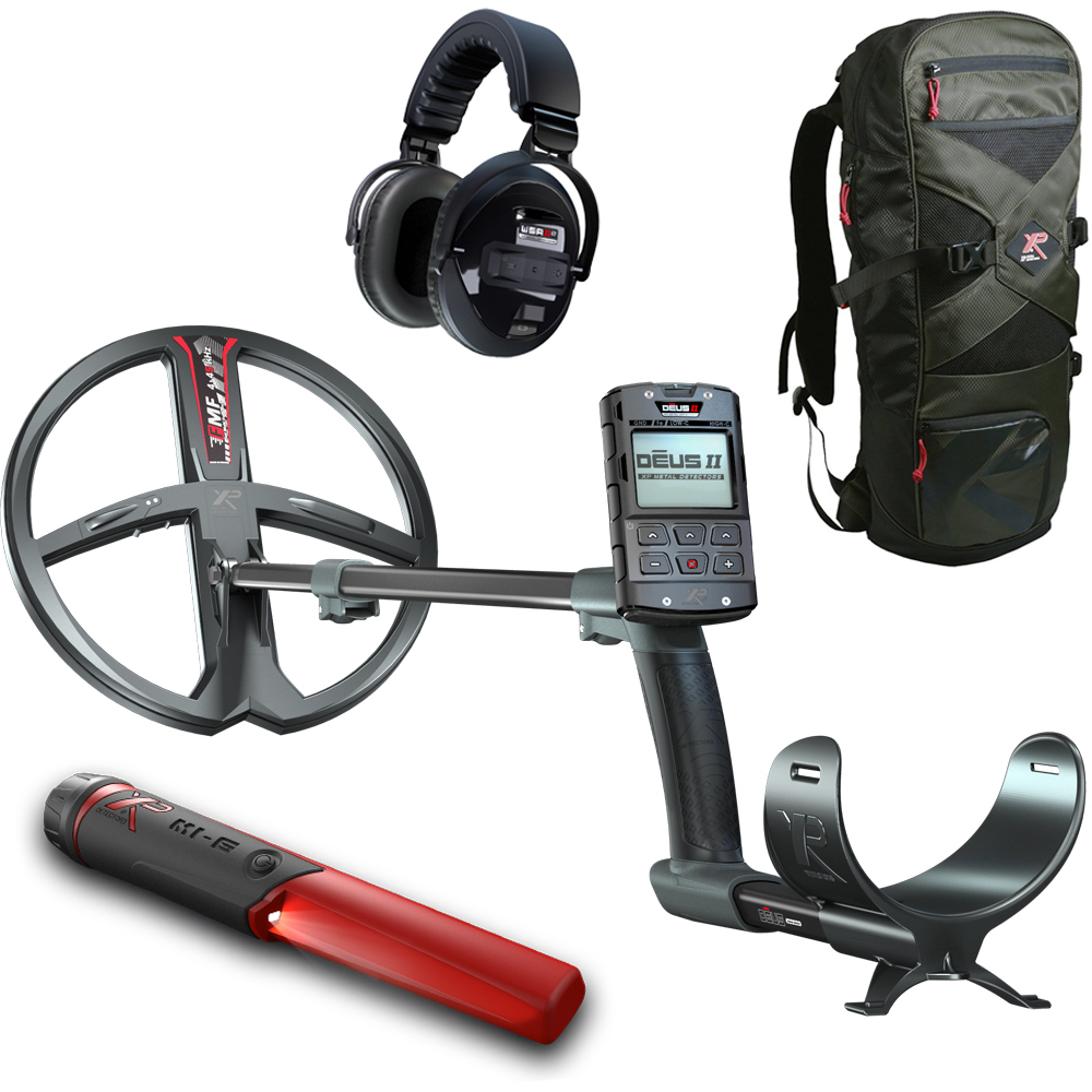 XP DEUS 2 28 FMF RC WSA 2 XL mit gratis MI-6 Pinpointer und XP 240 Rucksack XP DEUS 2 28 FMF RC WSA 2 XL mit gratis MI-6 Pinpointer und XP 240 Rucksack