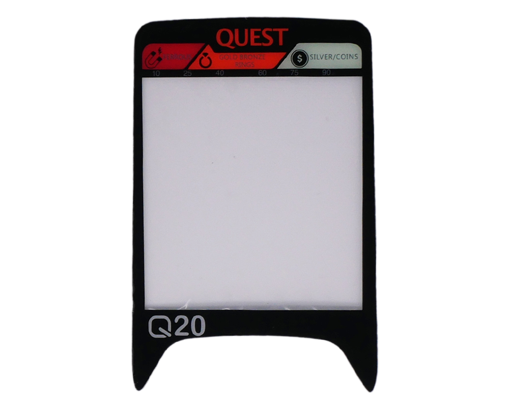 Quest Displayaufkleber Q20