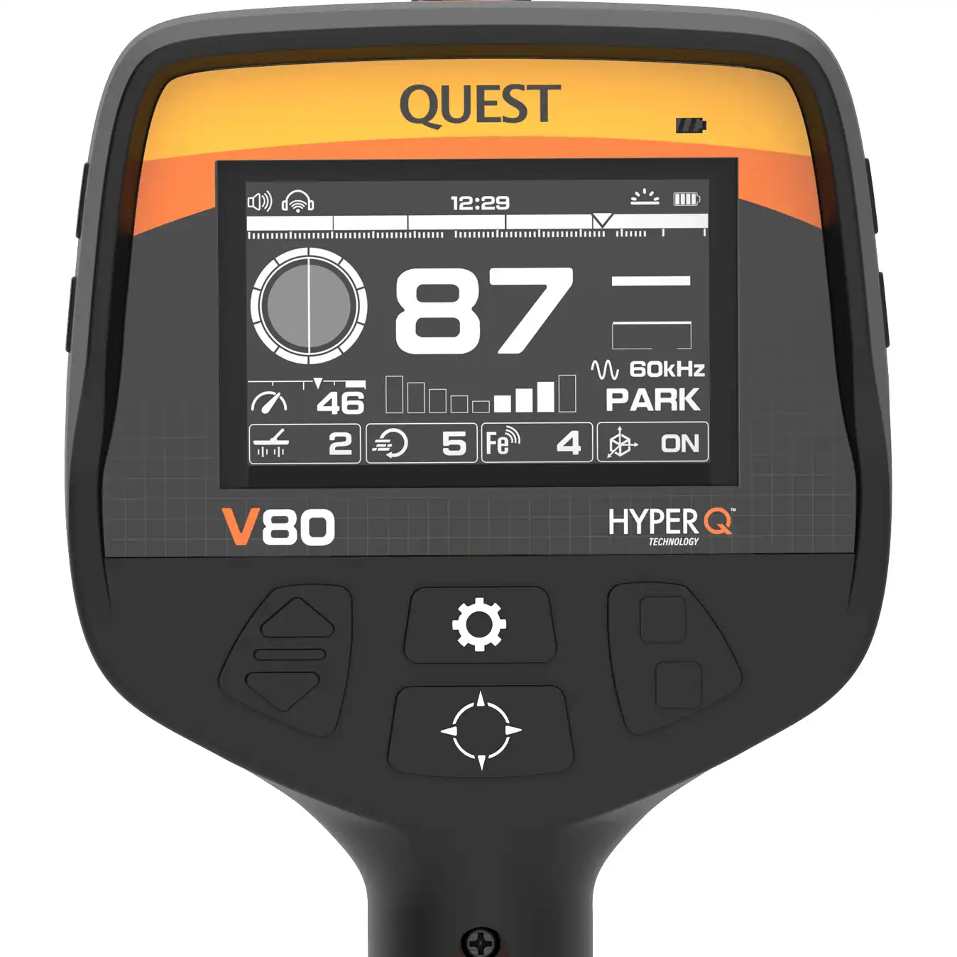 Quest V80 Double Blizzard Metalldetektor