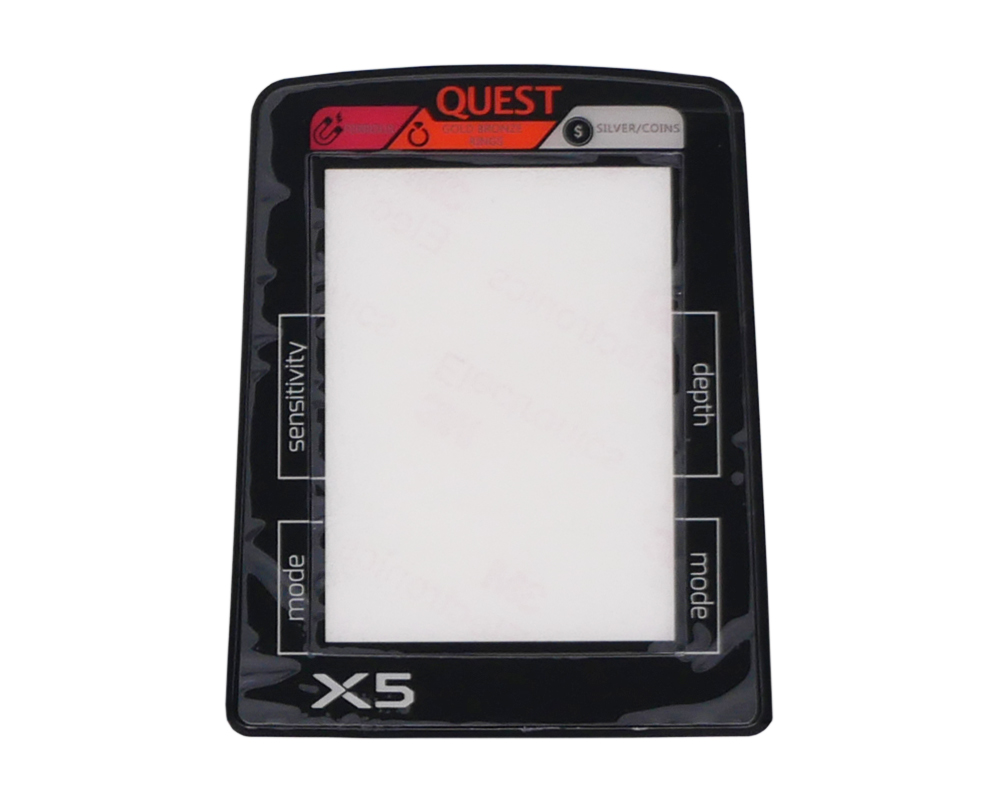 Quest Displayaufkleber X5