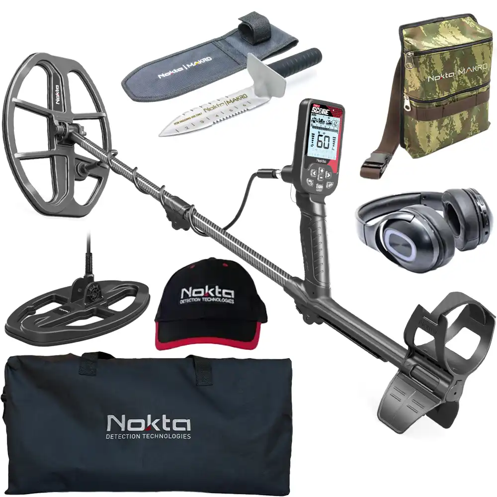 Nokta Triple Score Metalldetektor Pro Sparangebot mit Zubehör