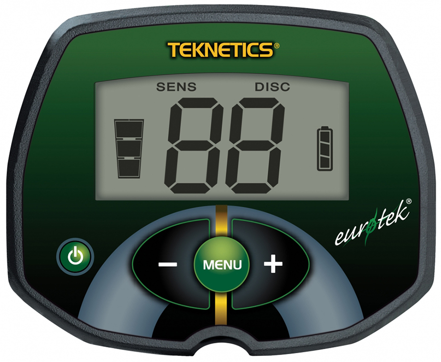 Teknetics Eurotek Metalldetektor mit gratis Zubehör