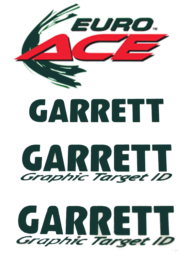 Garrett Euro Ace Aufkleber-Set