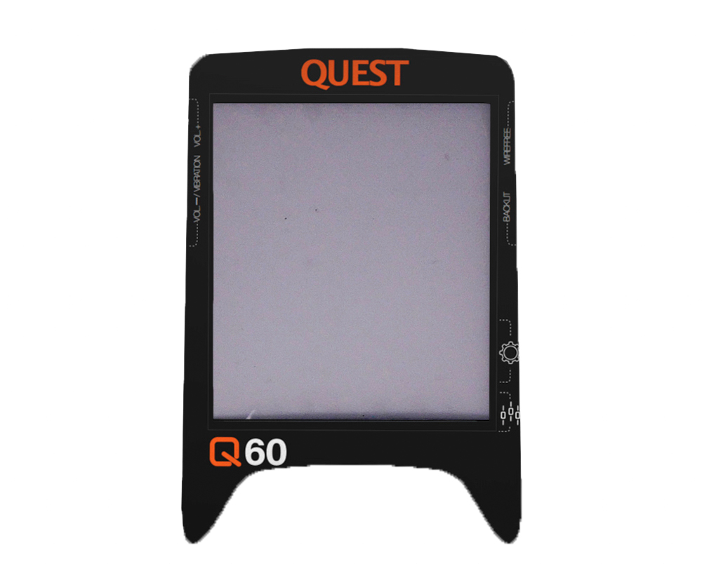 Quest Displayaufkleber Q60