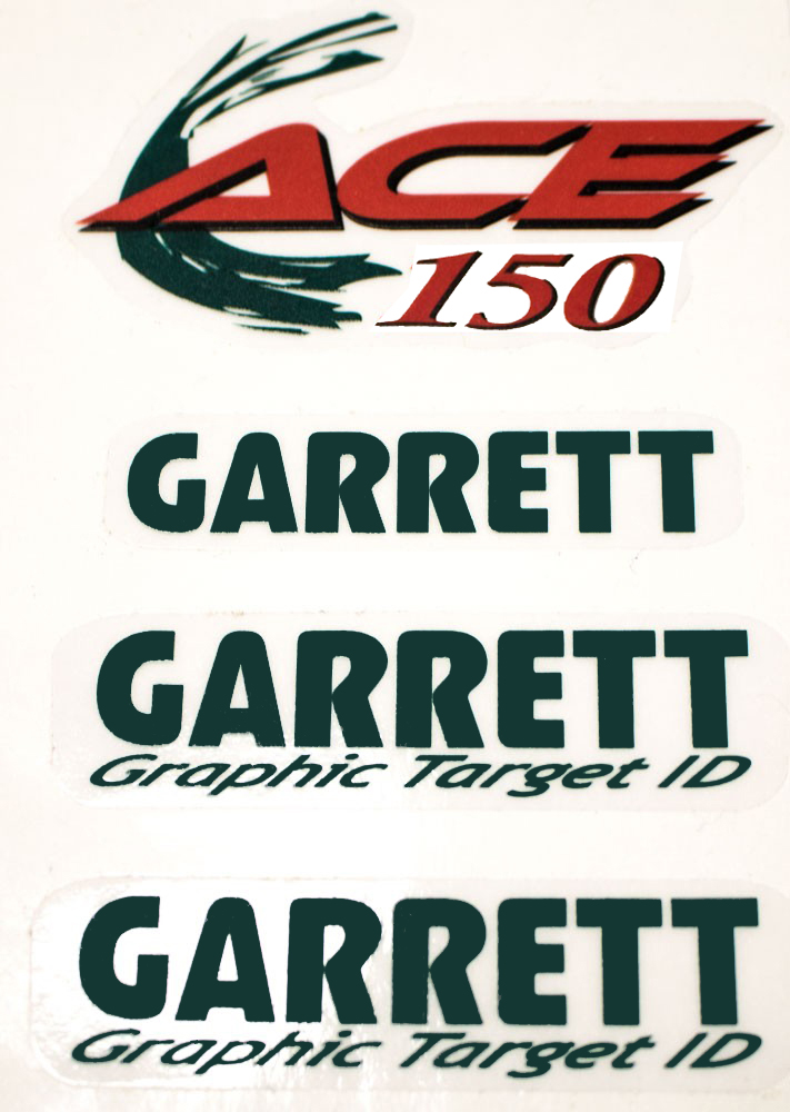 Garrett Ace 150 Aufkleber-Set